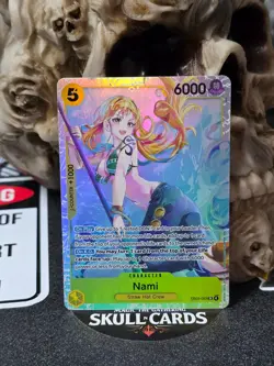 ☠☠ Nami (053) EB03-053 Extra Booster: One Piece Heroines Edition Foil - Image 1