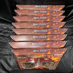 One Piece Card Game TCG Illustration Box Vol 5 - Lot Of 8 Brand new, Sealed - Image 2