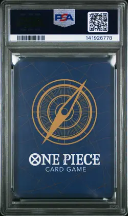 2025 ONE PIECE PRB02-PREMIUM BOOSTER ALTERNATE ART #005 MONKEY D. LUFFY PSA 10 - Image 2