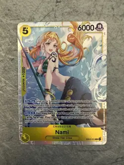 Near Mint Nami EB03-053 SR English One Piece Heroines Edition - Image 1