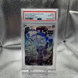 PSA 10 Boeuf Burst Alternate Art OP12-060 Legacy of the Master Foil One Piece - Image 1