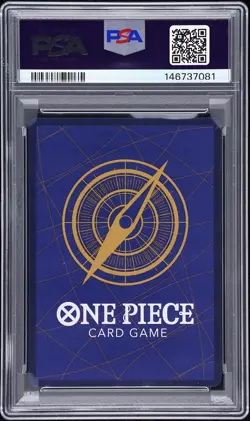 2024 ONE PIECE PROMOS OFFICIAL EVENT TOP PRIZE #010 TRAFALGAR LAW PSA 10 - Image 2