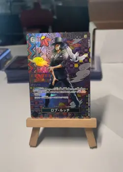 Rob Lucci One Piece SR OP03-092 [SP PAR] Parallel Awakening of New Era JPN - Image 2