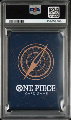 2025 ONE PIECE OP12-LEGACY OF THE MASTER 3RD ANNIV-GOLD MARSHALL D. TEACH PSA 10 - Image 2