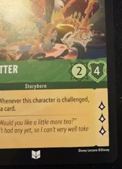 Mad Hatter - Gracious Host 86/204 Uncommon The First Chapter Disney Lorcana TCG - Image 5