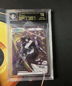 Azur Lane vol 3 AL/003B-P008 Musashi PP BGS 10 BL - Image 1