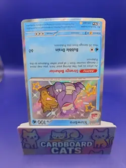 Pokemon TCG Slowbro 117/091 SV Paldean Fates Shiny Rare Card NM - Image 2