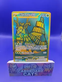 Pokemon TCG Wo-Chien EX 240/091 Paldean Fates Hyper Rare Card NM - Image 1
