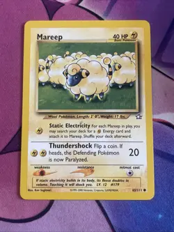 Mareep 65/111 - Neo Genesis - Pokemon Card - Image 1