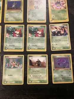 Pokemon TCG EX Ruby & Sapphire Nintendo Grass Type 25 Card Lot Vintage - Image 4