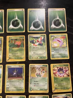 Pokemon TCG EX Ruby & Sapphire Nintendo Grass Type 25 Card Lot Vintage - Image 5