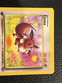 Pokemon TCG Eevee Jungle Card 51/64 Regular Common 1st Edition LP - Image 2