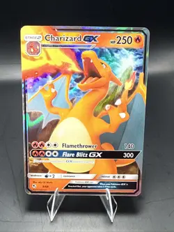 Pokemon TCG Charizard GX Holo Ultra Rare Card Hidden Fates 9/68 A - Image 2