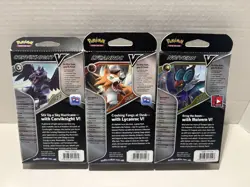 Pokemon Lot Of V Battle Decks Lycanroc Noivern Corviknight 3 Total 120 Cards - Image 2