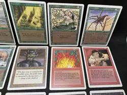 Vintage MTG Card Lot 25pc Magic The Gathering Revised White Border 90's #3 - Image 3