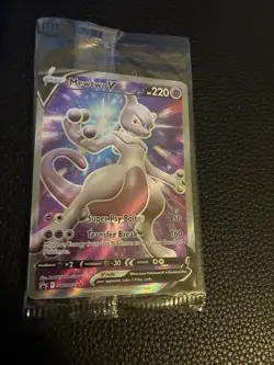 Mewtwo V SWSH229 SWSH: Sword & Shield Holo Sealed Promo Pokemon Card Sealed NM - Image 2