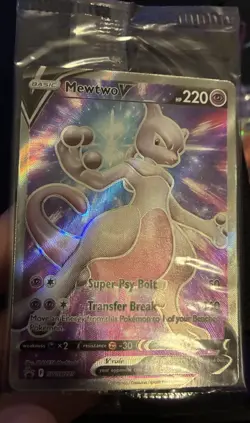 Mewtwo V SWSH229 SWSH: Sword & Shield Holo Sealed Promo Pokemon Card Sealed NM - Image 3