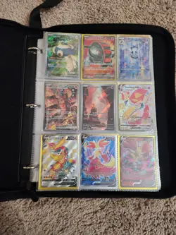 Holo lot* Pokemon TCG Binder and cards Collection 70 Card All holographic Lot - Image 3