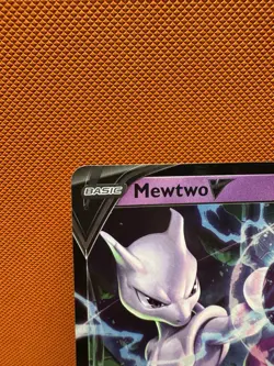 Pokemon TCG Mewtwo v Full Art Holo Ultra Rare Card 030/078 NM 1800 - Image 2