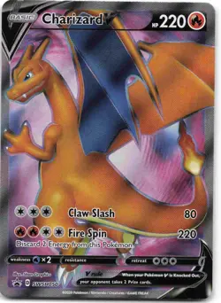 Charizard V - Promo SWSH: Sword & Shield Promo Cards SWSD Fire Holo SWSH050 2019 - Image 1