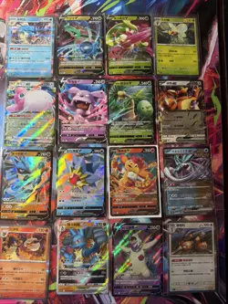 Pokemon 16 Card Lot nm V Max Mega Amazing Ex HOLO Rare Hits Only F61 - Image 1