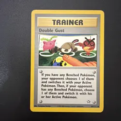 DOUBLE GUST - Neo Genesis Set - 100/111 Common - Unlimited - Pokemon Card - NM - Image 1