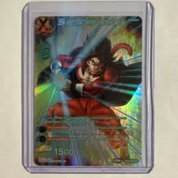 SS4 Vegito, Attaining Greater Power SPR NM Foil Dragon Ball Super ccg card game - Image 1