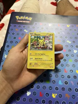 Pokemon Pikachu TCG XY95 XY Black Star Promo Holo Card - Image 1