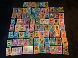 Doubutsu No Mori 80+ Animal Crossing Cards Many have writing on back E-reader - Image 1