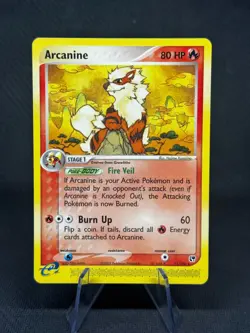 Arcanine - 15/100 - Pokemon Ex Sandstorm Non-Holo Card NM TCG E-READER VINTAGE - Image 1
