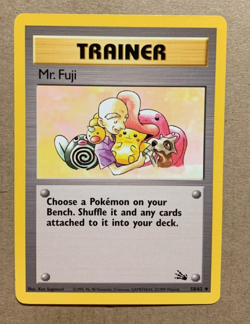Mr. Fuji 58/62 Fossil Set - Uncommon Pokemon Card - NM/Mint - Image 1