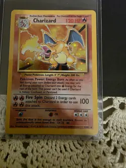Pokemon Charizard Card Pre-owned - Image 1