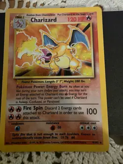 Pokemon Charizard Card Pre-owned - Image 3