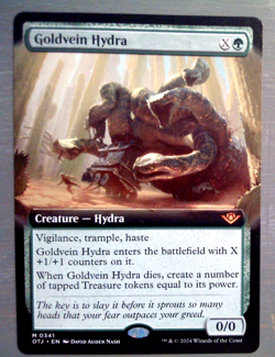 Goldvein Hydra (Extended Art) - Outlaws of Thunder Junction (OTJ) - EN - M 0341 - Image 1