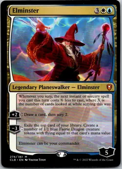 Elminster M Commander Legends: Battle for Baldur's Gate 274 NM Normal - Image 1