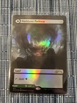 Darkbore Pathway / Slitherbore Pathway - (Borderless) - Secret Lair - FOIL NM - Image 1