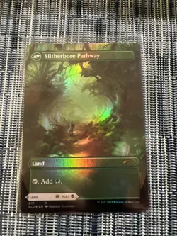 Darkbore Pathway / Slitherbore Pathway - (Borderless) - Secret Lair - FOIL NM - Image 2