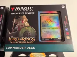 Lord of the Rings: Tales of Middle-Earth Commander Decks [Set of 4] - MTG Sealed - Image 4