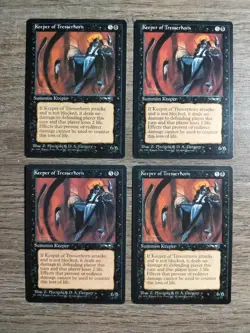 MTG Keeper of Tresserhorn Alliances Regular Lot of (4) T - Image 1