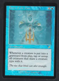 Magic the Gathering FACES OF PAST #35/143 Scourge Blue Foil Rare 2003 NM - Image 1