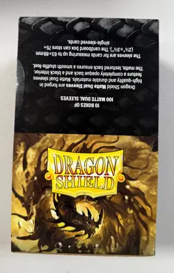 Dragon Shield Matte Dual Wisdom 10 PACK DISPLAY BOX Standard Size Sleeves 100ct - Image 2