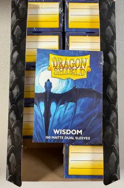 Dragon Shield Matte Dual Wisdom 10 PACK DISPLAY BOX Standard Size Sleeves 100ct - Image 3