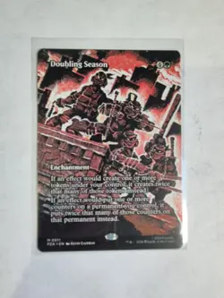 Doubling Season (Borderless) Teenage Mutant Ninja Turtles Eternal-Legal Regular - Image 1