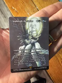 [1x] Sephiroth, the Savior - Atraxa, Grand Unifier - Showcase Near Mint, English - Image 1