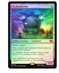 Technodrome - Foil Teenage Mutant Ninja Turtles MTG - Image 1