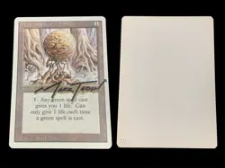 1994 MTG - Revised(3rd) WOODEN SPHERE Mark Tedin Shadow Signed Artist Proof NM - Image 1