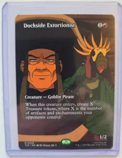 Dockside Extortionist |Borderless | Avatar | PL | Magic the Gathering MTG - Image 2