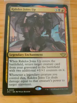 MTG Rakdos Joins Up 0225 Outlaws of Thunder Junction M/NM Free UK P&P - Image 1
