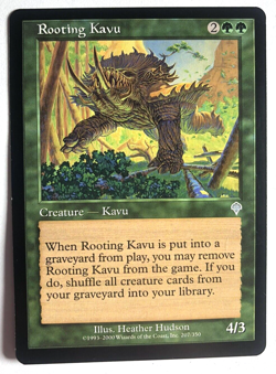 Rooting Kavu 207/350 Invasion MTG Magic the Gathering NEAR MINT NM - Image 1
