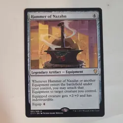 Magic: The Gathering Hammer of Nazahn Commander 2017 - Image 1